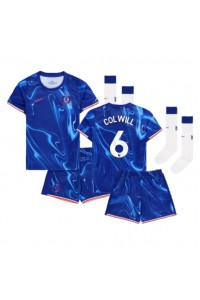 Chelsea Levi Colwill #6 Babytruitje Thuis tenue Kind 2024-25 Korte Mouw (+ Korte broeken)